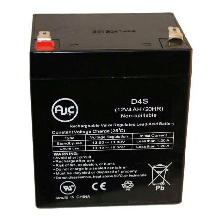 Battery Clerk AJC GE Concord Express 60-806-95R 12V 4.5Ah Alarm Battery GE-CONCORD EXPRESS 60-806-95R